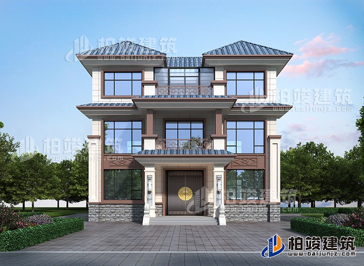 江西省余干区定制设计的自建房设计图纸，很多人选择的款式。
